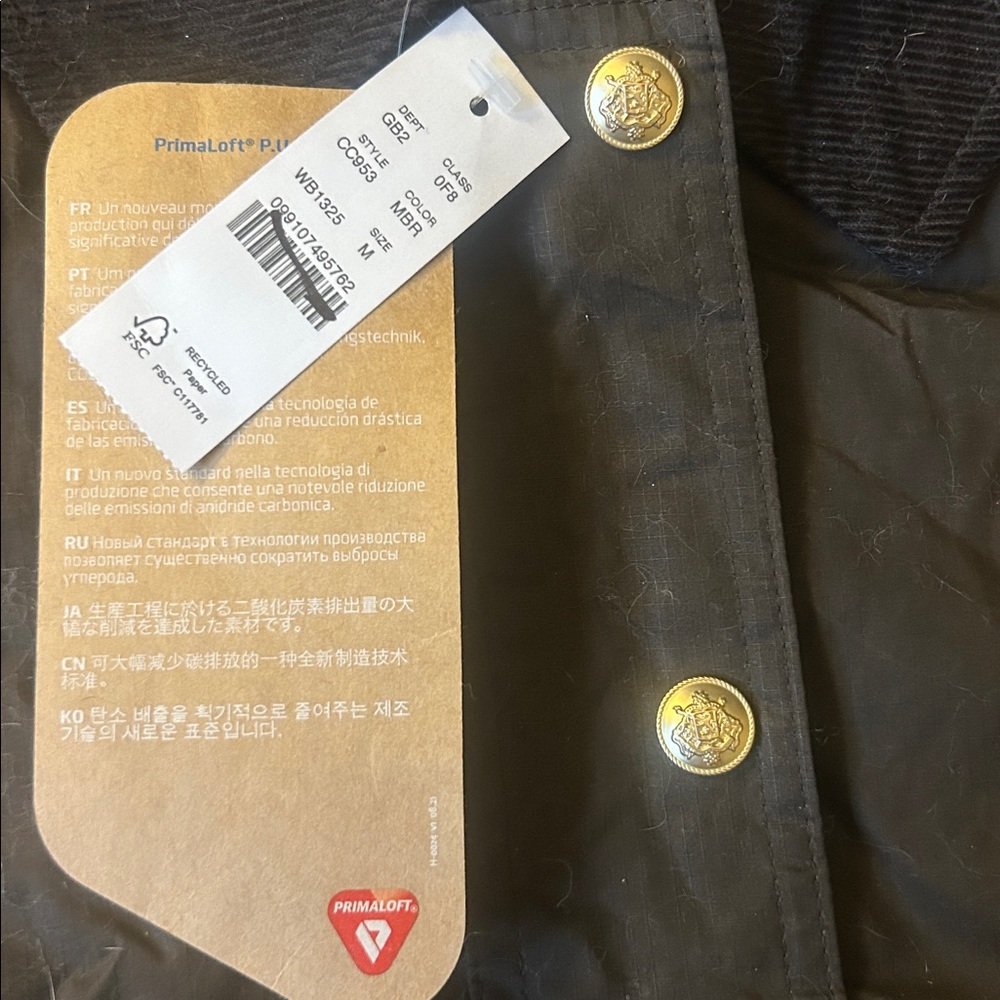 J. Crew Black Utility Jacket with Contrast Collar - Picture 15 of 15